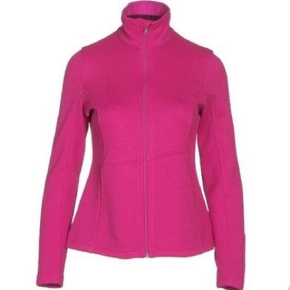 ๐ NWOT Spyder Women's Endure Full Zip Jacket Pink - Picture 2 of 6